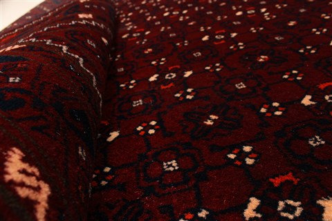 Kunduz Blue Hand Knotted 34 X 63 Area Rug 250-28780 Image 7