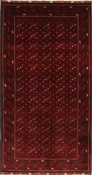 Kunduz Blue Hand Knotted 34 X 63 Area Rug 250-28780 Image 0