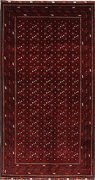 Afghan Kunduz Blue Rectangle 3x5 ft Wool Carpet 28780