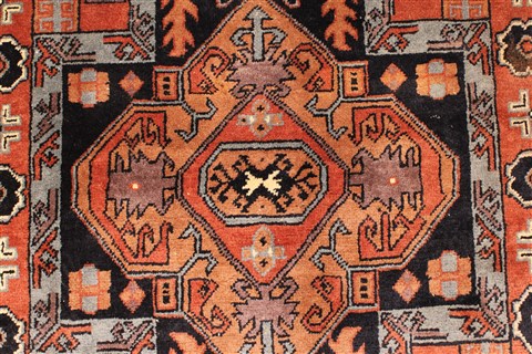 Khan Mohammadi Blue Hand Knotted 36 X 510 Area Rug 250-28781 Image 2
