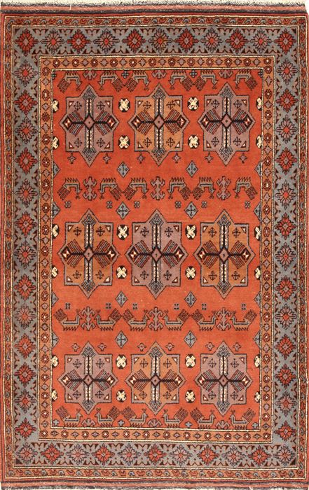 Shahre Babak Brown Hand Knotted 39 X 57  Area Rug 250-28783 Image 0