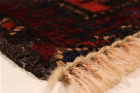 Baluch Beige Hand Knotted 42 X 65 Area Rug 250-28786 Image 10