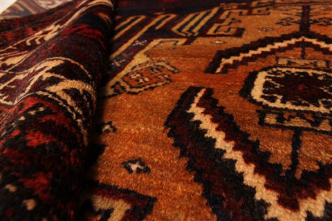 Baluch Beige Hand Knotted 42 X 65 Area Rug 250-28786 Image 7