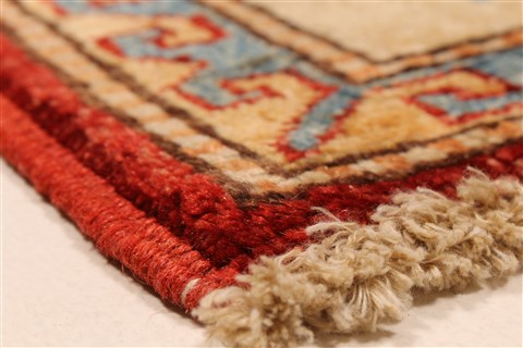 Kazak Yellow Hand Knotted 410 X 68  Area Rug 250-28787 Image 10