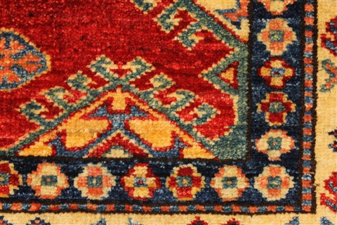 Kazak Blue Hand Knotted 410 X 65 Area Rug 250-28788 Image 9