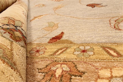Ziegler Beige Square Hand Knotted 1310 X 144 Area Rug 250-28792 Image 12