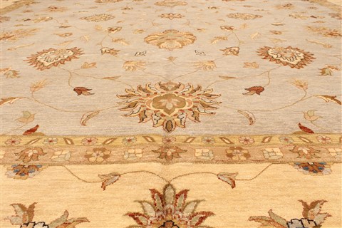 Ziegler Beige Square Hand Knotted 1310 X 144 Area Rug 250-28792 Image 9