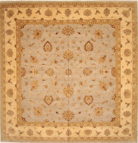 Ziegler Beige Square Hand Knotted 1310 X 144 Area Rug 250-28792 Image 0