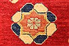 Heriz Red Hand Knotted 116 X 148  Area Rug 250-28796 Thumb 9