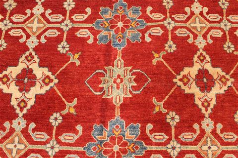 Kazak Beige Hand Knotted 1210 X 158 Area Rug 250-28797 Image 2