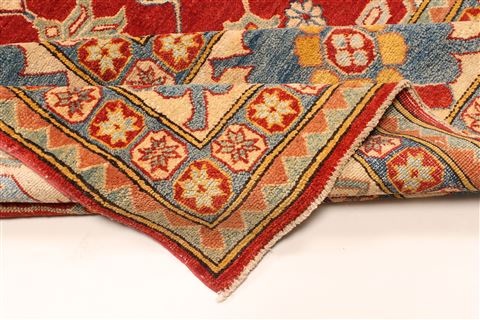 Kazak Beige Hand Knotted 1210 X 158 Area Rug 250-28797 Image 6