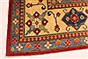 Kazak Yellow Hand Knotted 124 X 168  Area Rug 250-28798 Thumb 1