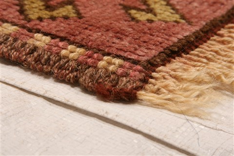 Kazak Beige Hand Knotted 76 X 112 Area Rug 100-28799 Image 5