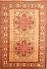Kazak Beige Hand Knotted 76 X 112 Area Rug 100-28799 Thumb 0