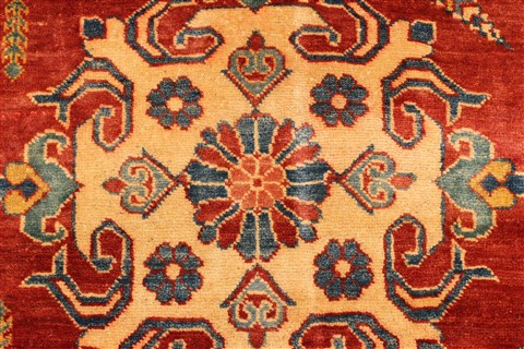 Kazak Blue Hand Knotted 119 X 1510 Area Rug 250-28804 Image 12