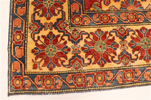 Kazak Blue Hand Knotted 119 X 1510 Area Rug 250-28804 Image 1
