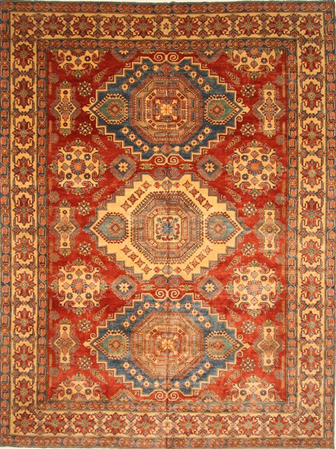 Kazak Blue Hand Knotted 119 X 1510 Area Rug 250-28804 Image 0