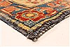 Kazak Blue Hand Knotted 119 X 1510  Area Rug 250-28804 Thumb 13