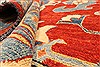 Kazak Yellow Hand Knotted 130 X 163 Area Rug 250-28806 Thumb 7