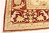 Chobi Beige Hand Knotted 122 X 156 Area Rug 250-28808 Thumb 1