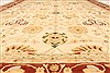 Chobi Beige Hand Knotted 122 X 156 Area Rug 250-28808 Thumb 4