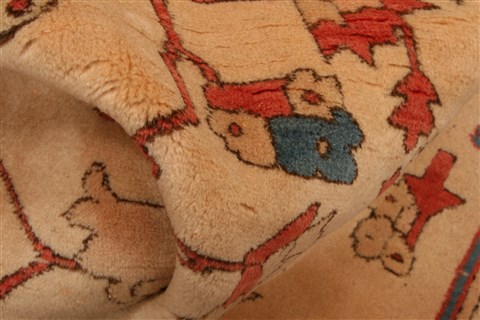 Serapi Beige Hand Knotted 80 X 124 Area Rug 100-28809 Image 1