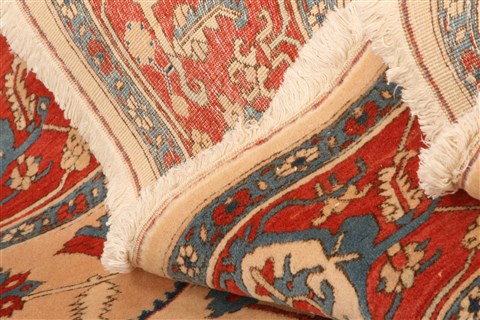 Serapi Beige Hand Knotted 80 X 124 Area Rug 100-28809 Image 3