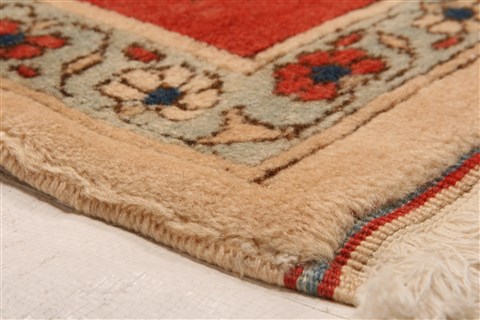 Serapi Beige Hand Knotted 80 X 124 Area Rug 100-28809 Image 6