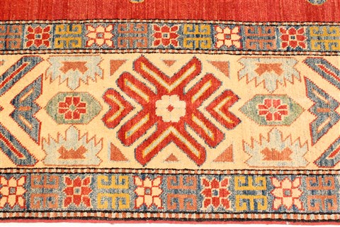 Kazak Blue Hand Knotted 102 X 152 Area Rug 250-28815 Image 8