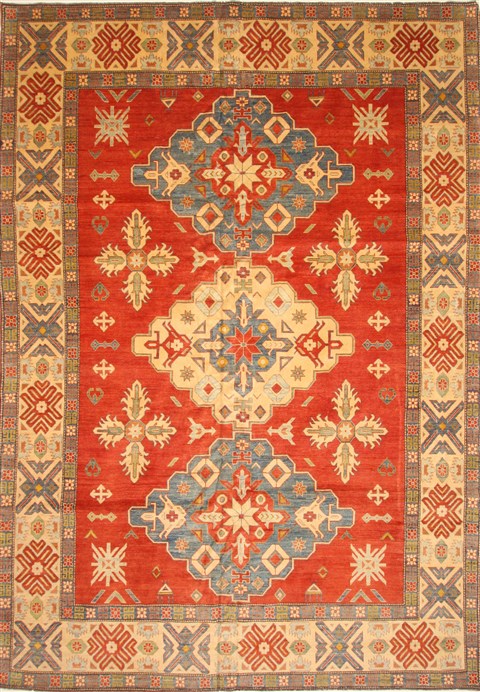 Kazak Blue Hand Knotted 102 X 152 Area Rug 250-28815 Image 0