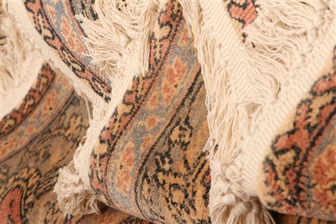Oushak Red Hand Knotted 93 X 120 Area Rug 100-28816 Image 4