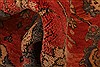 Oushak Red Hand Knotted 93 X 120 Area Rug 100-28816 Thumb 2