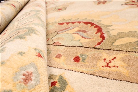 Chobi Beige Hand Knotted 1111 X 1710 Area Rug 250-28817 Image 5