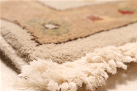 Chobi Beige Hand Knotted 1111 X 1710 Area Rug 250-28817 Image 7