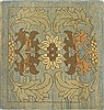 Oushak Green Square Hand Knotted 40 X 42  Area Rug 500-28818 Thumb 0