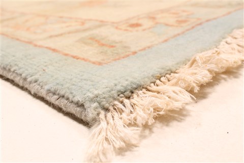 Oushak Beige Hand Knotted 124 X 1410 Area Rug 250-28819 Image 4