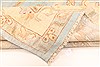 Oushak Beige Hand Knotted 124 X 1410  Area Rug 250-28819 Thumb 2