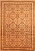 Kayseri Brown Hand Knotted 79 X 111  Area Rug 100-28820 Thumb 0