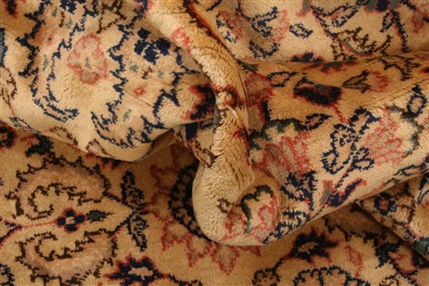 Kayseri Yellow Hand Knotted 83 X 1111 Area Rug 100-28822 Image 1