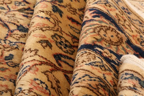 Kayseri Yellow Hand Knotted 83 X 1111 Area Rug 100-28822 Image 2