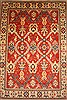 Kazak Red Hand Knotted 147 X 212  Area Rug 250-28825 Thumb 0