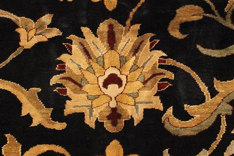 Chobi Black Hand Knotted 106 X 1411 Area Rug 250-28826 Image 11