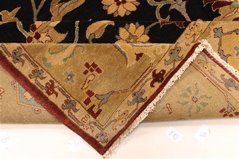 Chobi Black Hand Knotted 106 X 1411 Area Rug 250-28826 Image 6