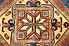 Kazak Red Hand Knotted 117 X 148  Area Rug 250-28827 Thumb 6