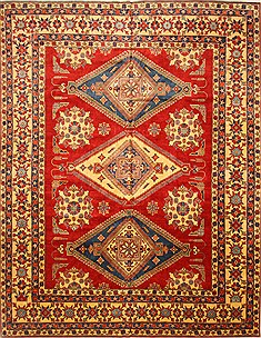 Pakistani Kazak Red Rectangle 12x15 ft Wool Carpet 28827