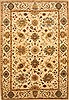 Chobi Beige Hand Knotted 104 X 150  Area Rug 250-28833 Thumb 0