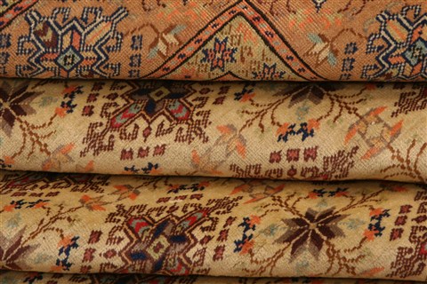 Kayseri Orange Hand Knotted 80 X 114 Area Rug 100-28840 Image 4