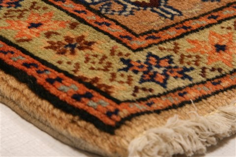 Kayseri Orange Hand Knotted 80 X 114 Area Rug 100-28840 Image 6