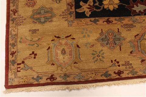 Chobi Black Hand Knotted 106 X 1410 Area Rug 250-28844 Image 6