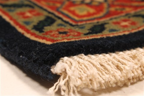 Herati Brown Hand Knotted 27 X 40 Area Rug 250-28855 Image 1